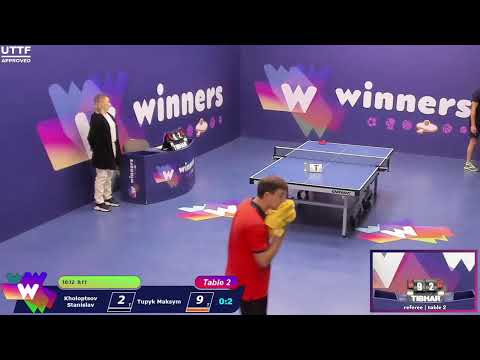 Winners League 02.10.21 Kholoptsov Stanislav - Tupyk Maksym 16-30