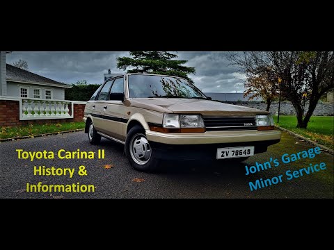 Thumbnail for Toyota Carina II (Corona) T150 History and information : John's Garage by Toyota Carina II