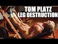 Tom Platz High Volume Leg Destruction Workout | Celebrity Fitness Workout Ep.4