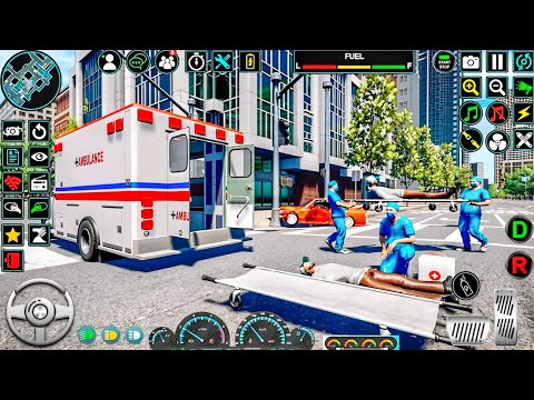 Emergency Ambulance Rescue, Ambulance Driving  - Emergency Ambulance Games 3D #02 - Android Gameplay