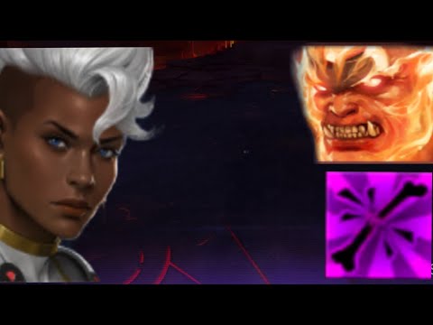 Storm ABL fracture season (mainly roar cancel) showcase - Marvel Future Fight