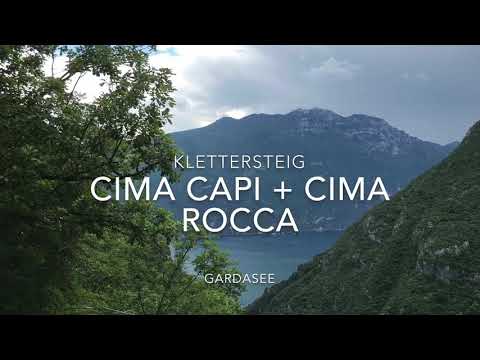 Cima Capi + Cima Rocca Klettersteig am Gardasee