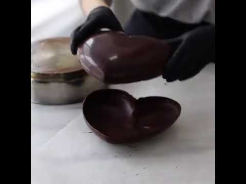 Heart Cake making recipe | satisfying cake videos | Samhita Mahendran