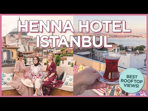 旅遊 | 入住土耳其伊斯坦堡Henna酒店 (Get the Best Rooftop Views in Istanbul at Henna Hotel)