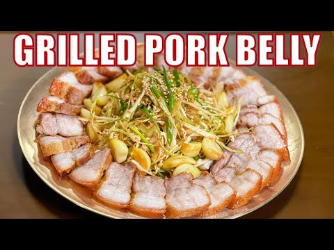 How To Make Korean Delicious Grilled Pork Belly!ππ