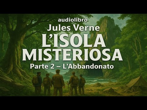 Audiolibro L'isola Misteriosa Parte 2° L'abbandonato - Jules Verne