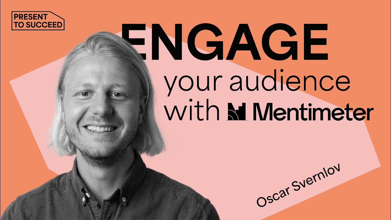 Interactive Presentations with Mentimeter | Present to Succeed 2022 Session by Oscar Svernlov