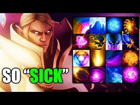 Invoker Combos Mid Carry 7.02 META by General Dota 2 Gameplay