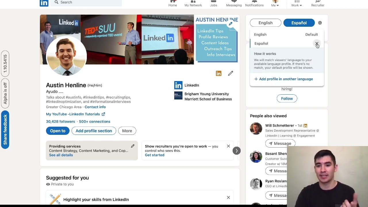 How to Create Your LinkedIn Profile in a Second Language + Why ...