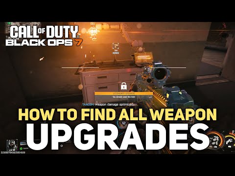 Black Ops 7 Endgame - All Weapon Upgrade Locations (Legendary Jailbreak Workbench)