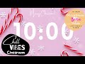 ❄️ 10-minute TIMER | Barbie 🩷 CHRISTMAS Vibes | Xmas Lofi Music Beats | study CLASSROOM CLEAN | snow
