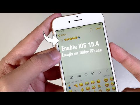 Bring iOS 15.4 Emojis to Older iPhone