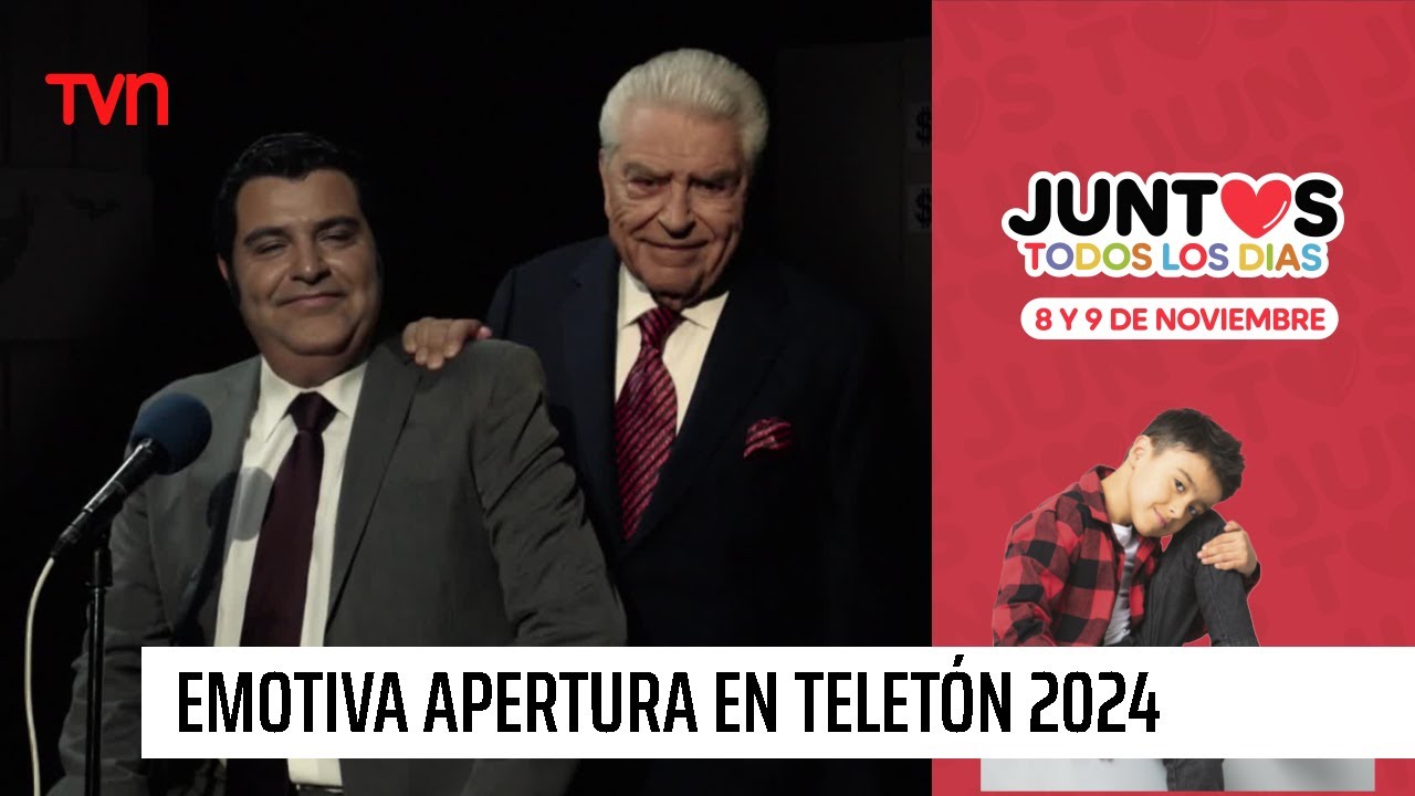 Así fue la emotiva apertura de la Teletón 2024