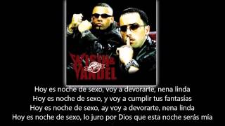 Wisin y Yandel ft Romeo Santos - Noche de Sexo (lyric - letra)