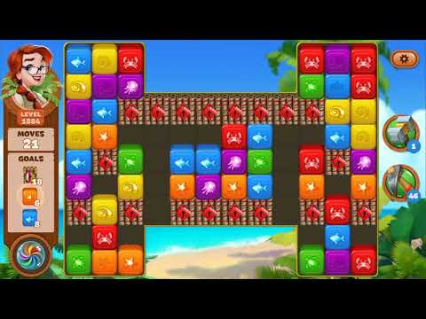 Lost Island Blast Adventure Level 1884 NO BOOSTERS - A S GAMING ✔️