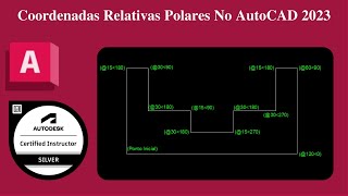 ✨Aumente Sua Produtividade: Coordenadas Relativas Polares no AutoCAD | ???? ??