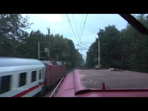 Unterwegs mit der V90: Führerstandsmitfahrt auf BR 295 (Seelze - Eystrup)