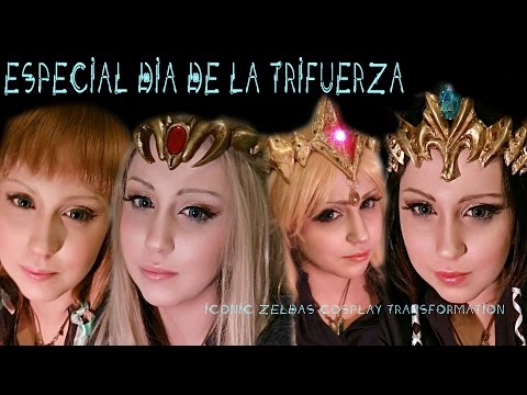 Cosplay: transformación en la Princesa Zelda Cosplay: transformación en la Princesa Zelda