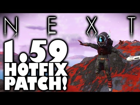 1.59 HOTFIX! INVENTORY, WRONG GALAXY, CORRUPTED SAVES+ NMS NEXT Video