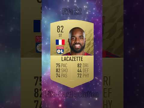 L'évolution De Alexandre Lacazette De FUT18-FUT24#shorts #edit #football #viral #youtubeshorts #fyp