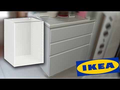 IKEA METOD Kitchen mount Base cabinet | montage caisson meuble bas