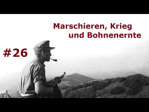 Marschieren, Krieg und Bohnenernte - Tagebuch eines Feldwebels Teil 26
