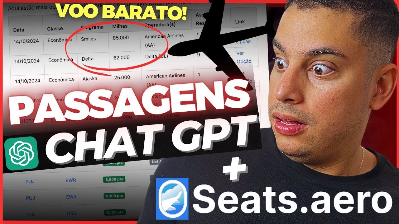 Descobri o Segredo para Encontrar PASSAGENS BARATAS com o ChatGPT