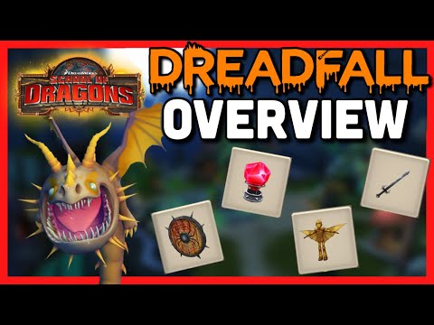 NEW HYBRID DRAGON! | Dreadfall Event Walkthrough 2021 [Tips & Tricks] - School of Dragons Gameplay