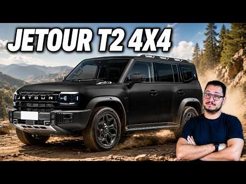 TESTEI Jetour T2 4x4: O SUV Híbrido de 600 Cavalos que Encara Qualquer Trilha e Muita Tecnologia!