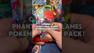 Opening a Phantasmal Flames Pokemon Card Pack! #pokemon #pokémon #pokemoncards #pokemontcg