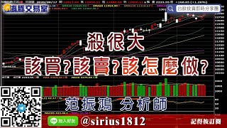 【海豚交易室】#范振鴻 0820，殺很大 該買?該賣?該怎麼做? (圖)