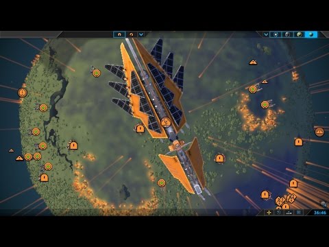 Planetary Annihilation |  9 player FFA - Master of hell