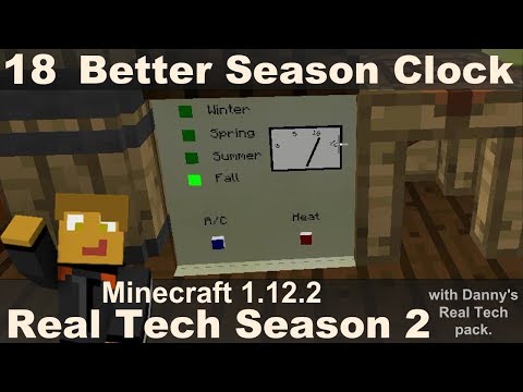 Real Tech S2E18 - Season Calendar with Industrial Wires Control Panel
