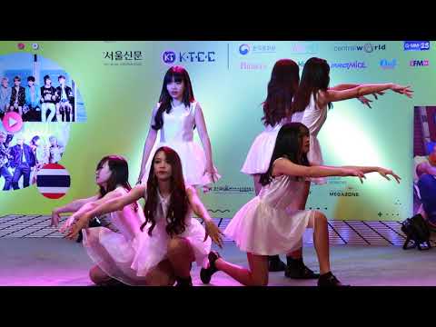 180512 "Be-Bright" cover "Me gustas tu+Time For The Moon Night"(GFRIEND) @ Thailand K-POP'18