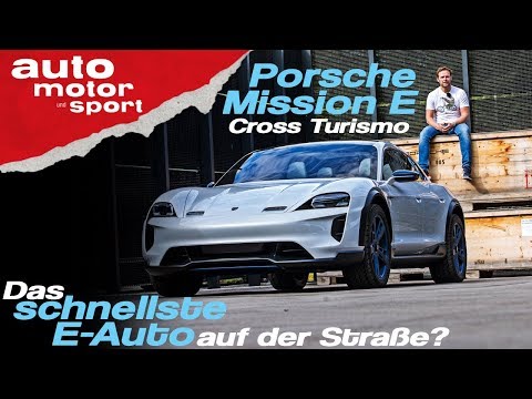 Ist der Porsche Mission E Cross Turismo das schnellste E-Auto? -Bloch erklärt #48|auto motor & sport