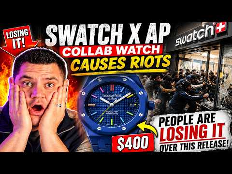 Swatch X AP Collab Watch Causes Riots - People Are LOSING IT Over This Release!
