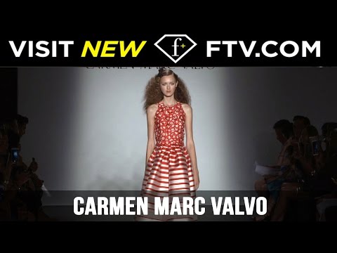 Carmen Marc Valvo New York Fashion Week Spring/Summer 2017 | FashionTV