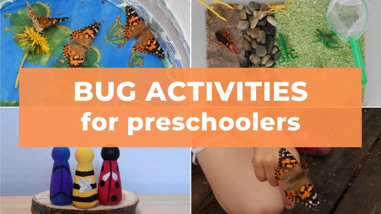 Bug Activities for Preschoolers | Bug Unit Study for Homeschool Preschool