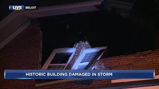 Historic Building Damaged in Beloit