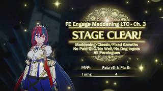 FE Engage Maddening LTC - Chapter 3 (No Paid DLC/No RNG Drops/All Paralogues)