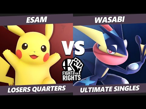 FFR East Ultimate Losers Quarters - PG | ESAM (Pikachu) Vs. Wasabi (Greninja) SSBU Singles