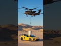 Helicopter Drops a Fridge on a Lamborghini 💥 Because Why Not?