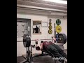 120kg bench press 15 reps for 10 sets,legs up