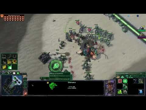 Dehaka vs Raynor 1v1, c216 Direct Strike - Commanders SC2