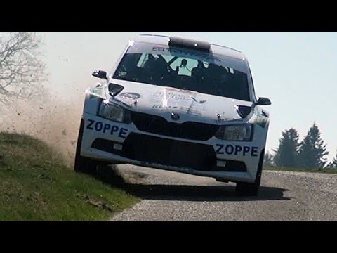 Highlights Rallye Critérium Jurassien 2017 won by Sébastien Carron / Jérôme Dégout