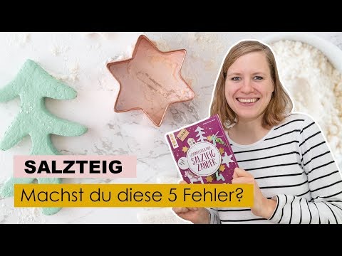 5 typische Fehler bei Salzteig + Gewinnspiel 🎁