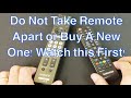 how to fix any tv remote not working power button or other buttons not responsive ghosting