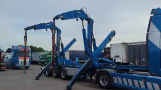 Hammar 151 HL 3-Axles - SideLoader36T - ContainerStacking - Gooseneck - container chassis semi-trailer for sale - Image 4 | Autoline CA Hammar 151 HL 3-Axles - SideLoader36T - ContainerStacking - Gooseneck - container chassis semi-trailer | Image 4 - Autoline