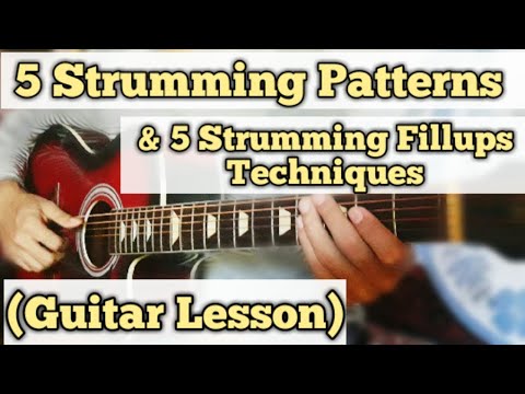 5 Strumming Pattern & 5 Strumming Techniques | Basic Guitar Lesson 3 |