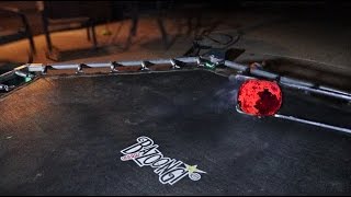 1000 DEGREE RED HOT BALL VS TRAMPOLINE